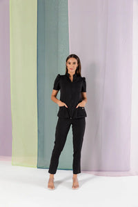 Scrub Feminino Amanda - Preto