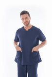 Scrub masculino Josué cor azul marinho - foto 2