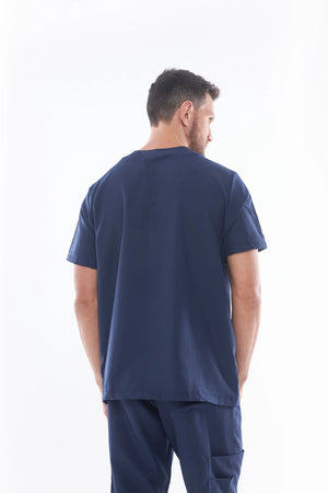 Scrub Masculino Josué - Azul Marinho
