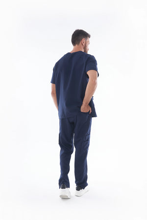 Scrub Masculino Josué - Azul Marinho