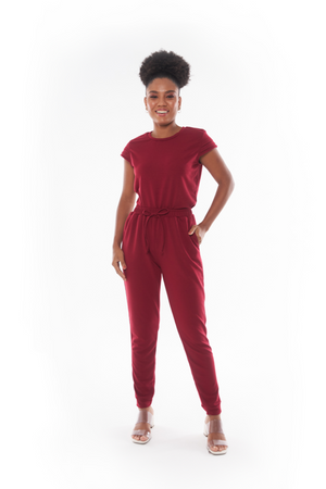 Scrub Feminino Cecília - Vinho