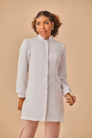 Jaleco Feminino Gisele - Branco