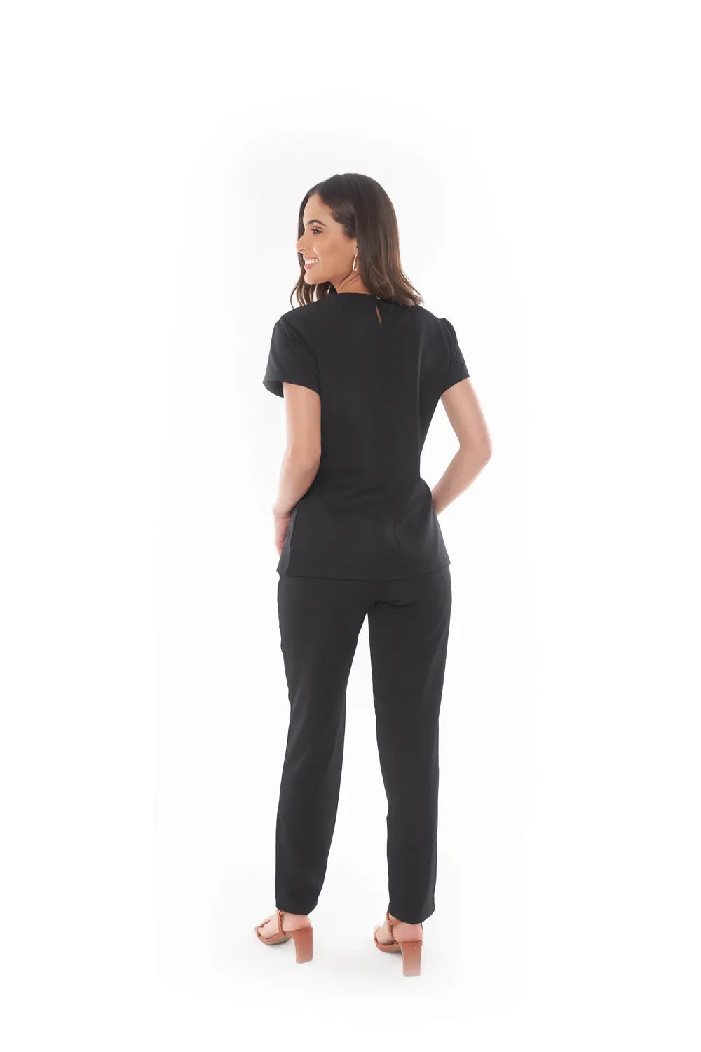 Scrub feminino Maria cor preto - foto 5