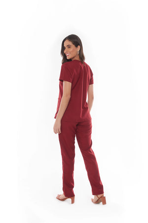 Scrub Feminino Juliana - Vinho