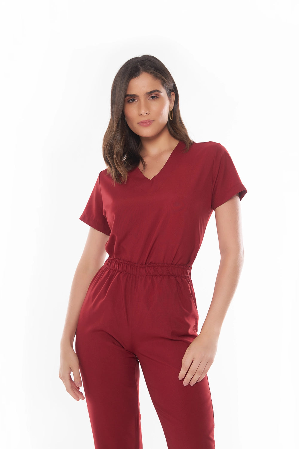 Scrub feminino Juliana cor vinho - foto 6