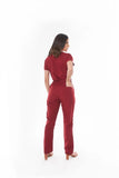 Scrub feminino Juliana cor vinho - foto 7