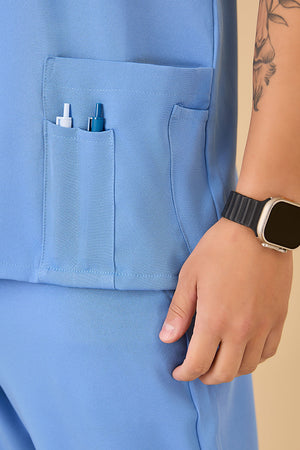 Scrub Masculino Michael - Azul Farda