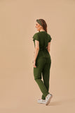 Scrub feminino Julia Premium cor verde militar - foto 4
