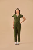 Scrub feminino Julia Premium cor verde militar - foto 2