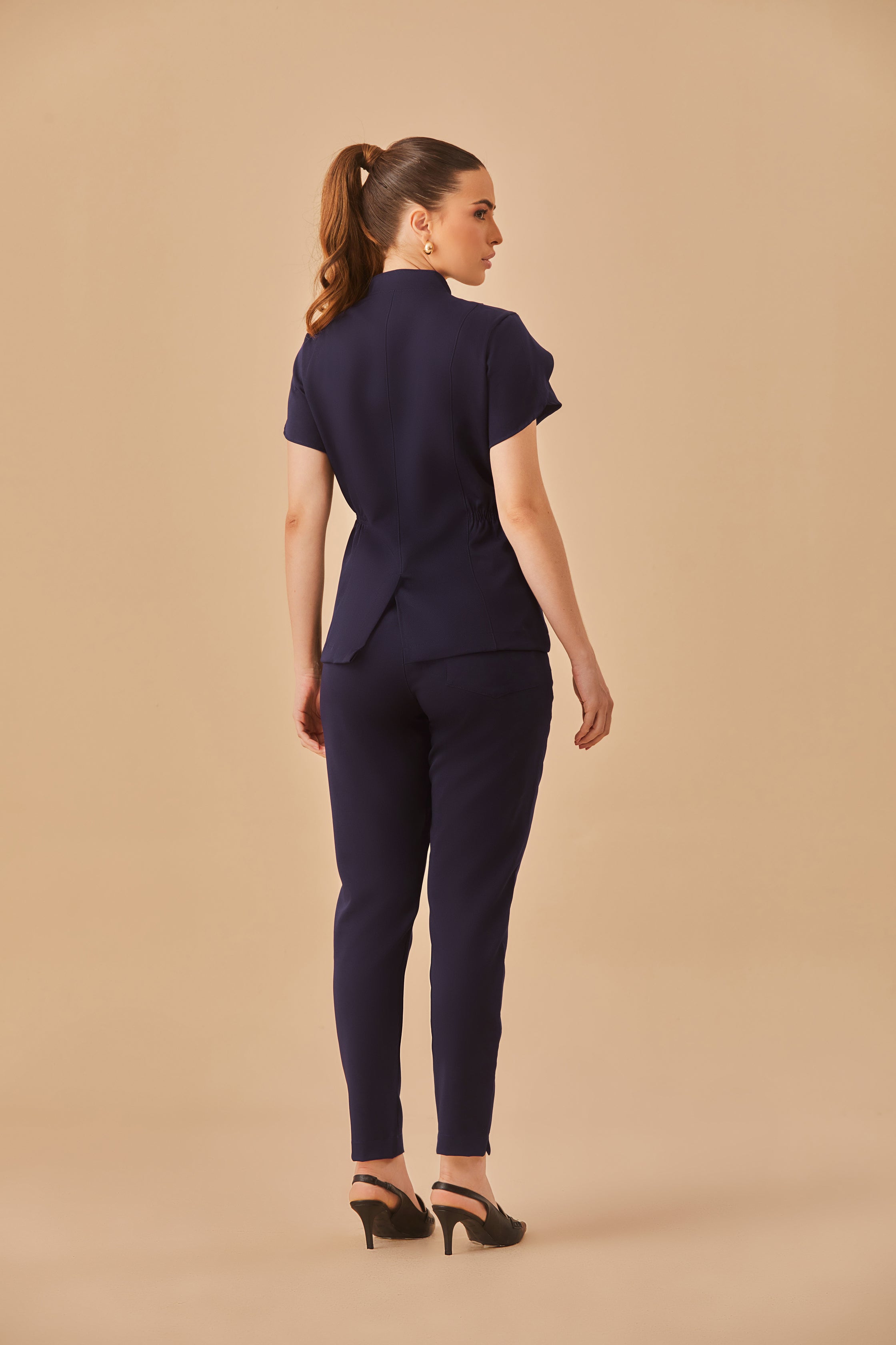 Scrub feminino Deise cor marinho - foto 4