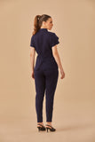 Scrub feminino Deise cor marinho - foto 4