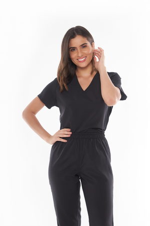 Scrub Feminino Juliana - Preto