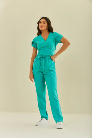 Scrub Feminino Julia - Verde Cancún