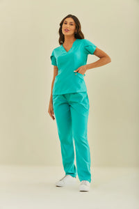 Scrub Feminino Júlia - Verde Cancún