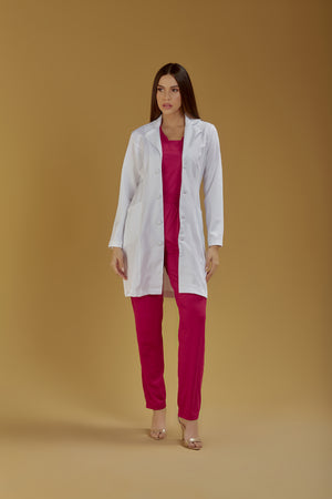 Jaleco Feminino Denise - Branco