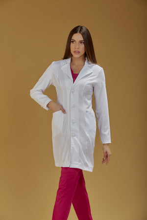 Jaleco Feminino Denise - Branco