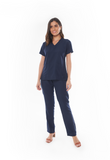Scrub feminino Juliana cor marinho - foto 1