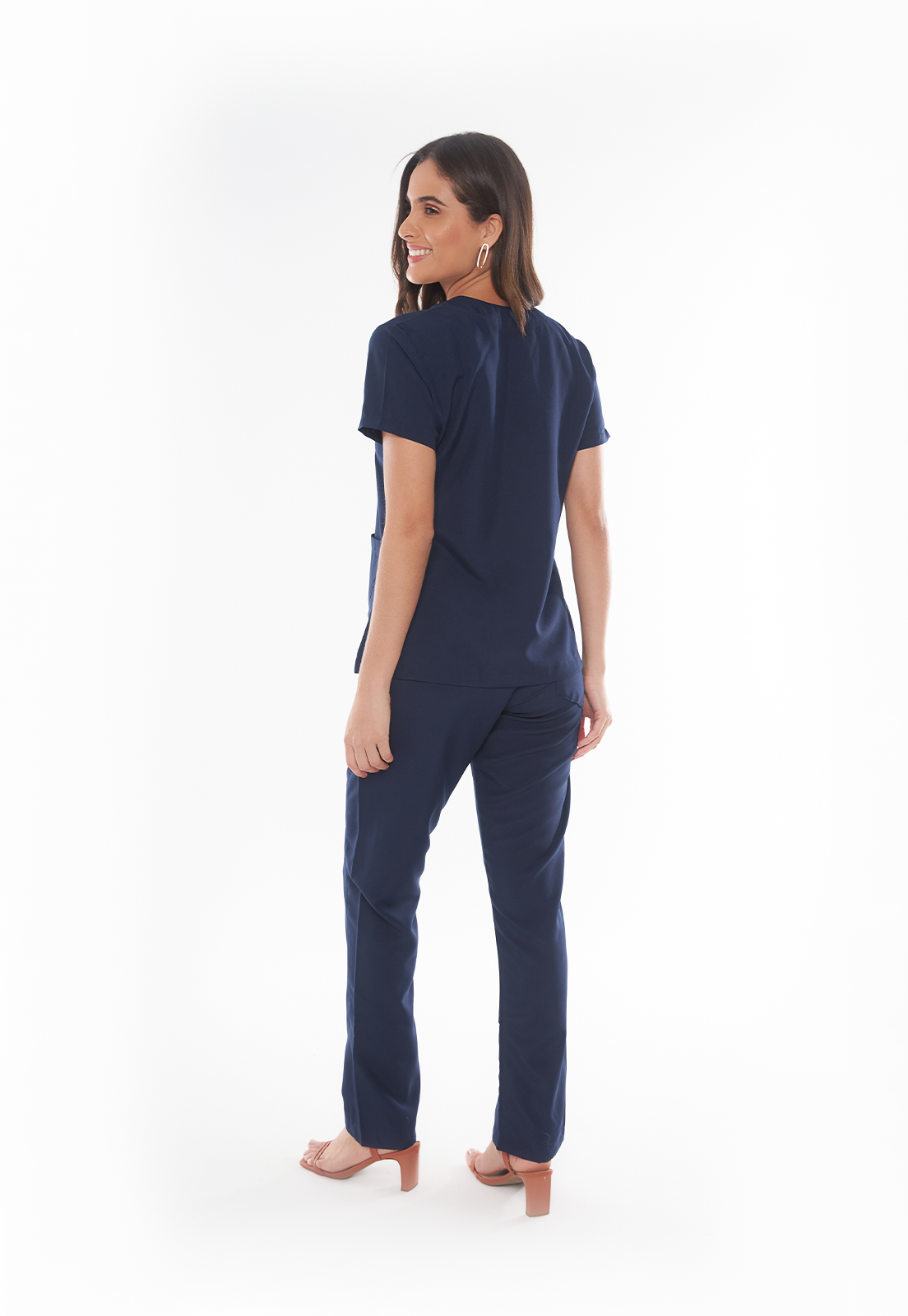 Scrub feminino Juliana cor marinho - foto 4