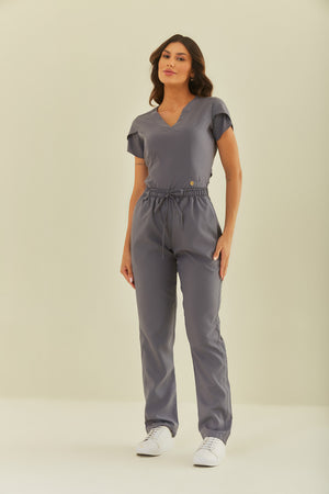 Scrub Feminino Julia - Grafite