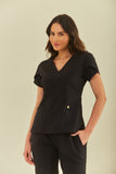 Scrub feminino Julia cor preto - foto 2