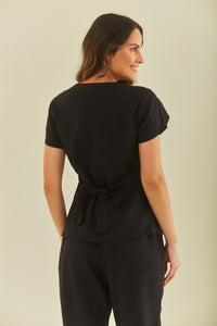 Scrub Feminino Júlia - Preto