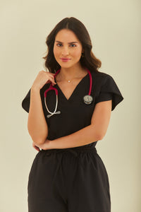 Scrub Feminino Júlia - Preto