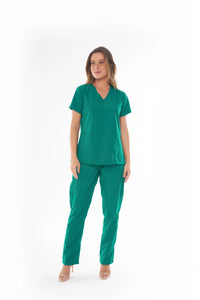 Scrub Feminino Juliana - Verde Escuro