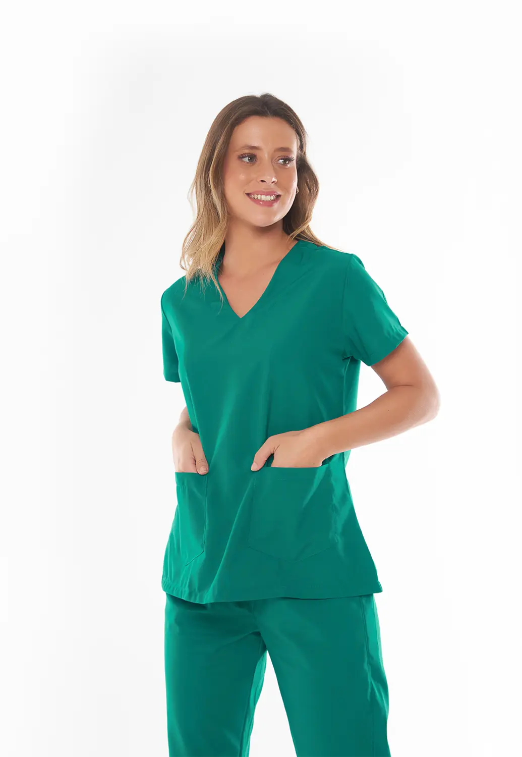 Scrub feminino Juliana cor verde escuro - foto 3