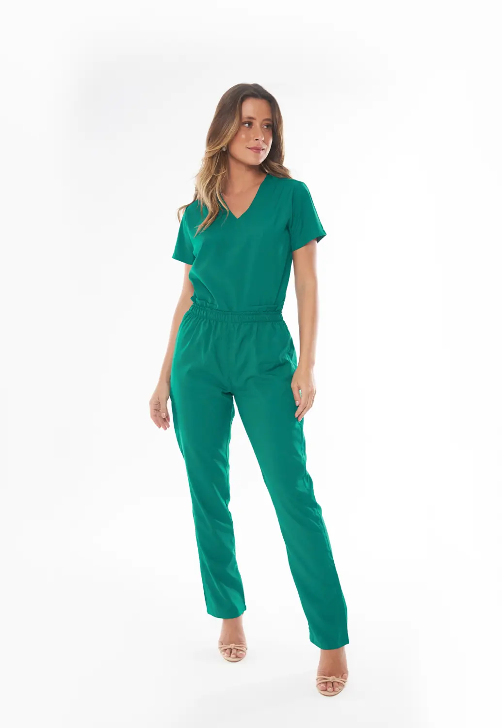 Scrub feminino Juliana cor verde escuro - foto 6