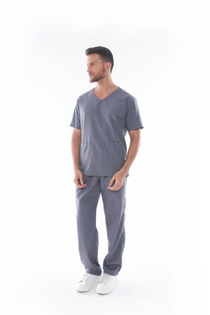 Scrub Masculino Bruno - Grafite