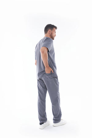 Scrub Masculino Bruno - Grafite