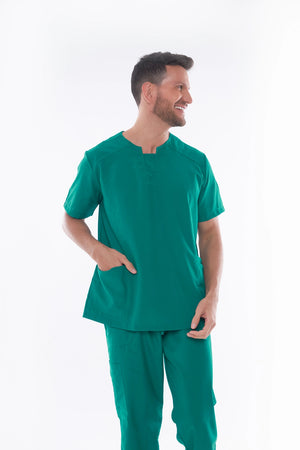 Scrub Masculino Josué - Verde Escuro