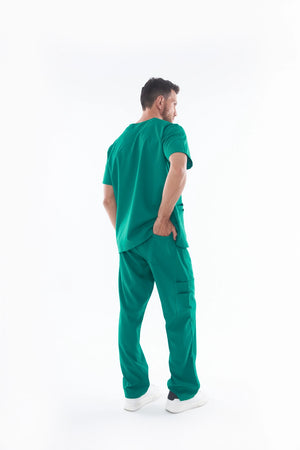 Scrub Masculino Josué - Verde Escuro