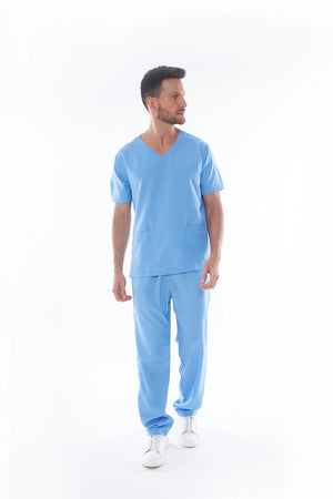 Scrub Masculino Bruno - Azul Farda