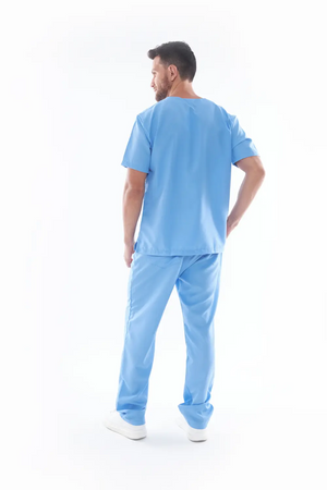 Scrub Masculino Bruno - Azul Farda