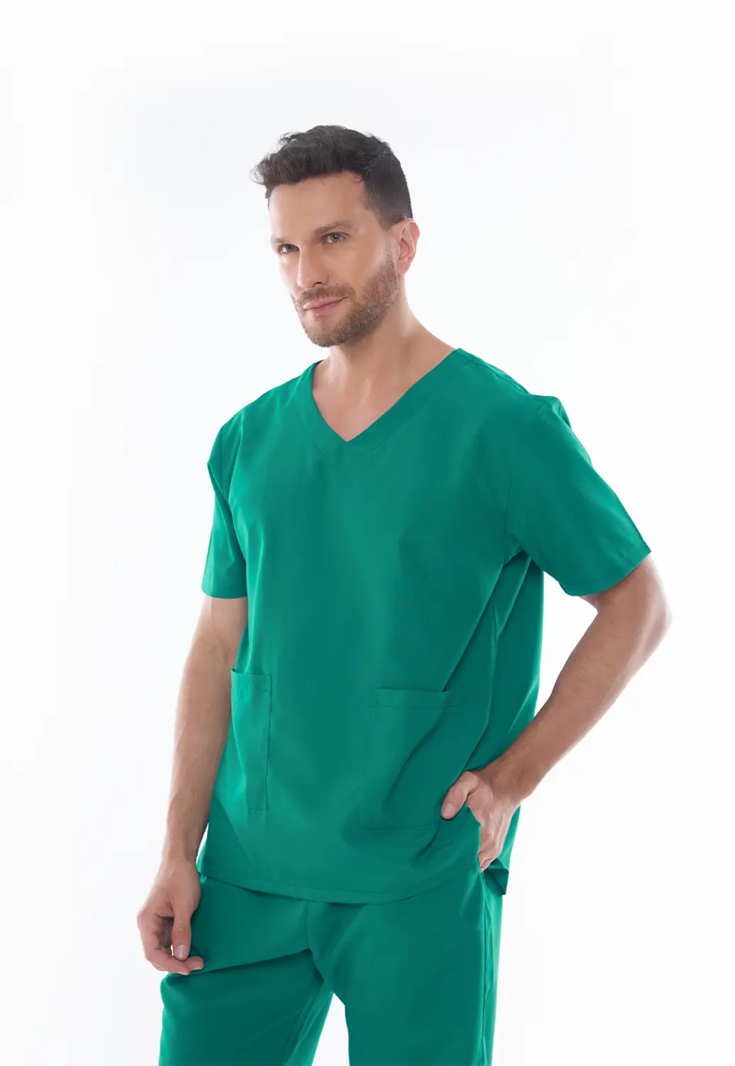 Scrub masculino Bruno cor verde escuro - foto 2
