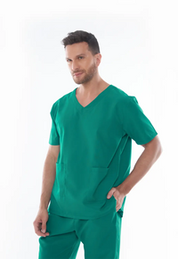 Scrub Masculino Bruno - Verde Escuro