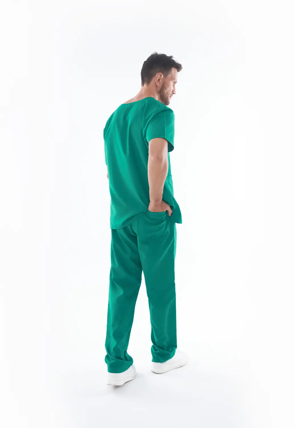 Scrub masculino Bruno cor verde escuro - foto 4
