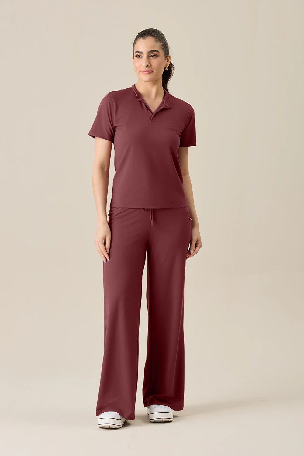 Scrub feminino Ingrid cor chocolate - foto 1