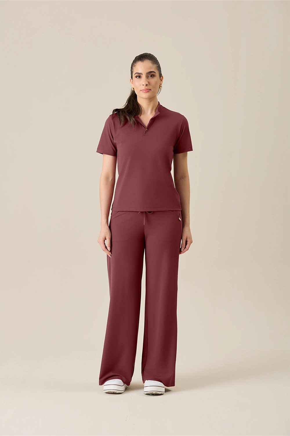 Scrub feminino Ingrid cor chocolate - foto 4