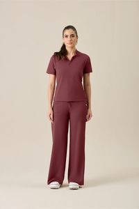 Scrub Feminino Ingrid  - Chocolate