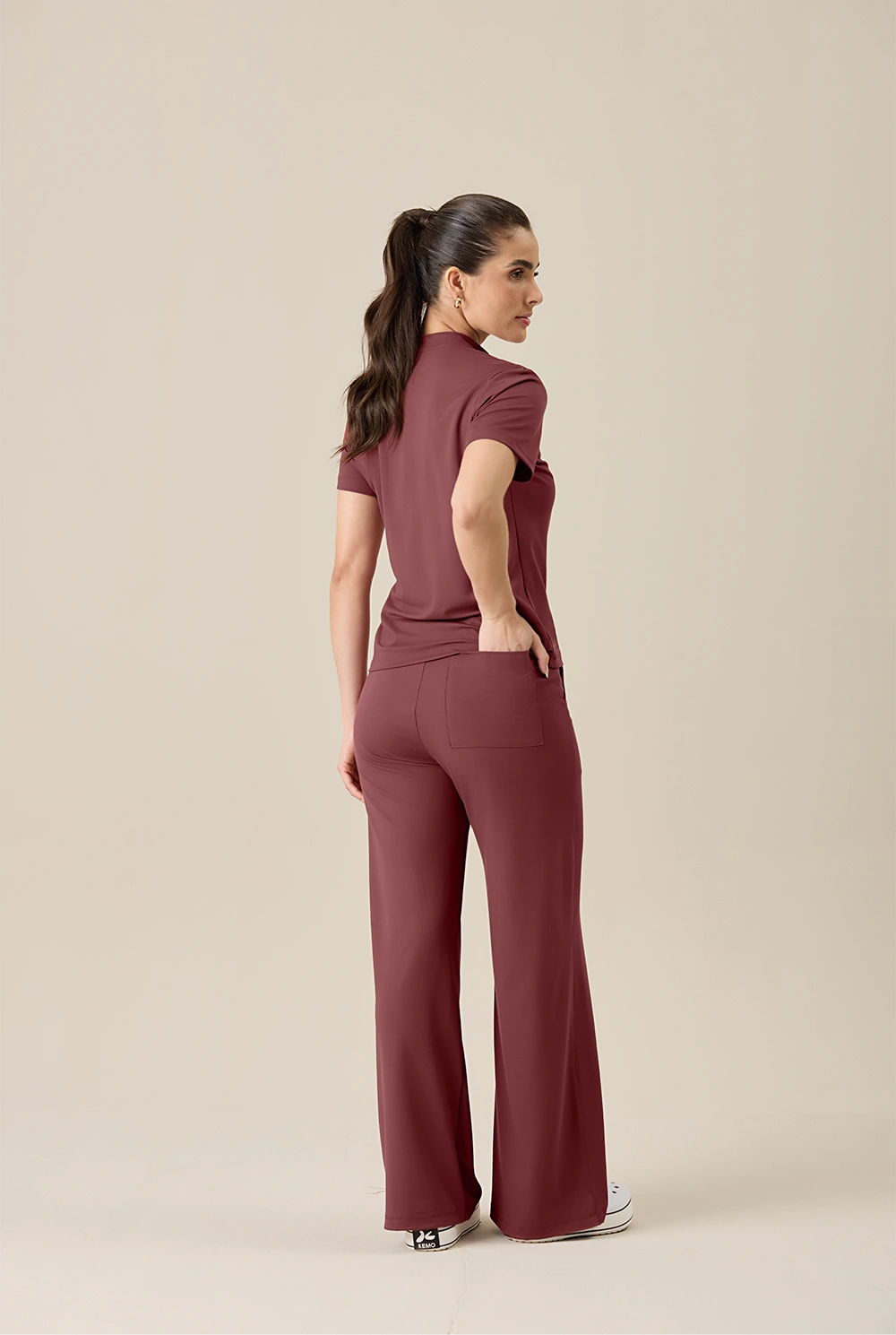 Scrub feminino Ingrid cor chocolate - foto 6