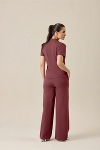 Scrub Feminino Ingrid  - Chocolate