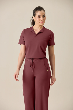 Scrub Feminino Ingrid  - Chocolate