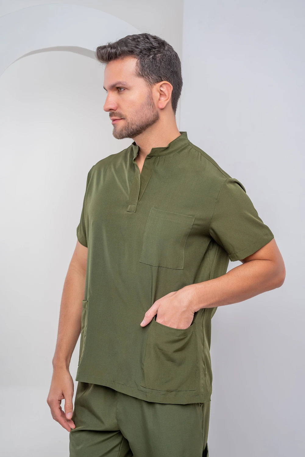 Scrub masculino Lucas cor verde escuro - foto 3