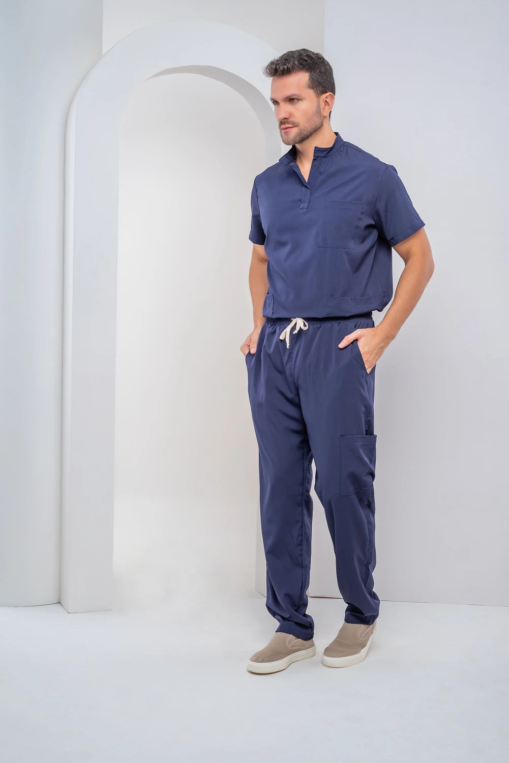 Scrub masculino Lucas cor marinho - foto 4