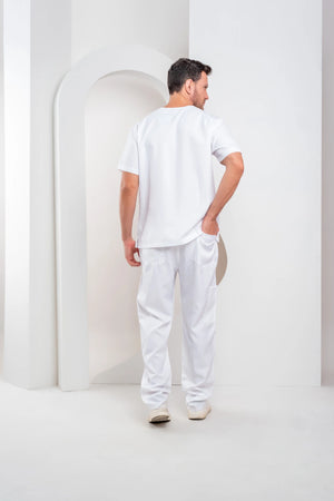 Scrub Masculino Andre- Branco