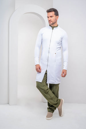 Jaleco Masculino Pedro - Branco