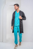 Jaleco masculino Pedro cor preto - foto 3