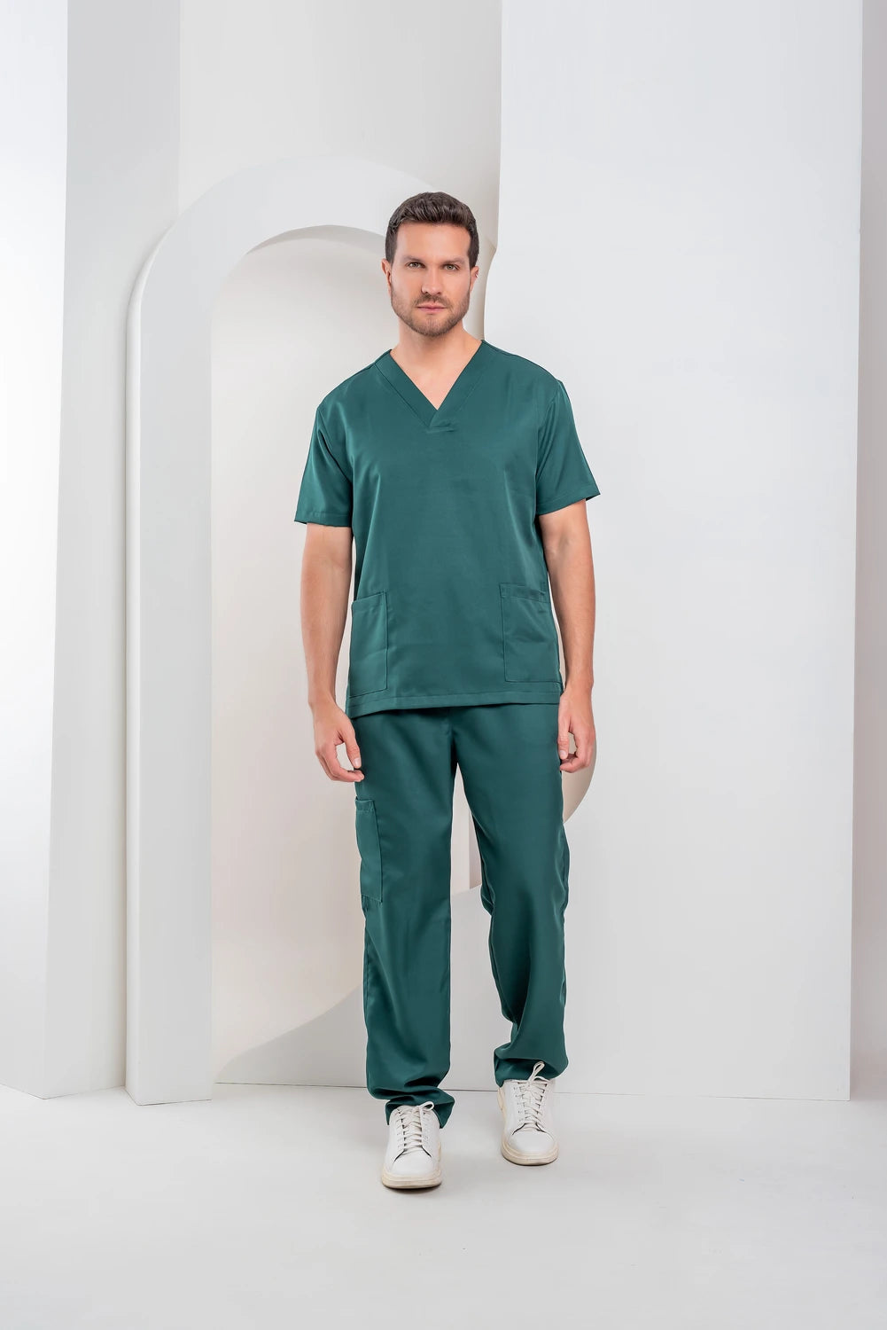 Scrub masculino André cor verde escuro - foto 2